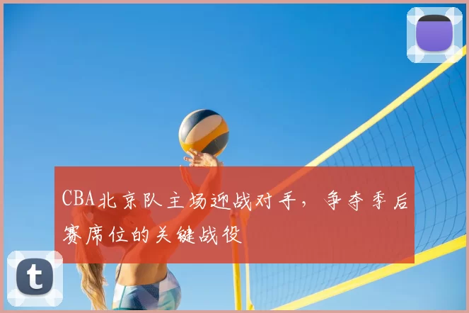 CBA北京队主场迎战对手，争夺季后赛席位的关键战役