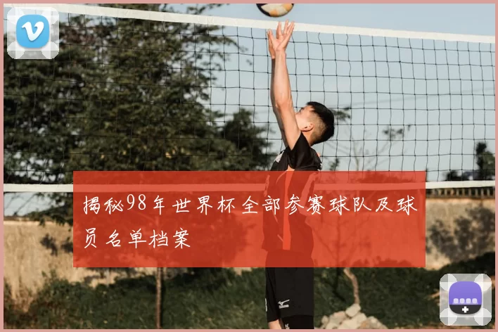 揭秘98年世界杯全部参赛球队及球员名单档案